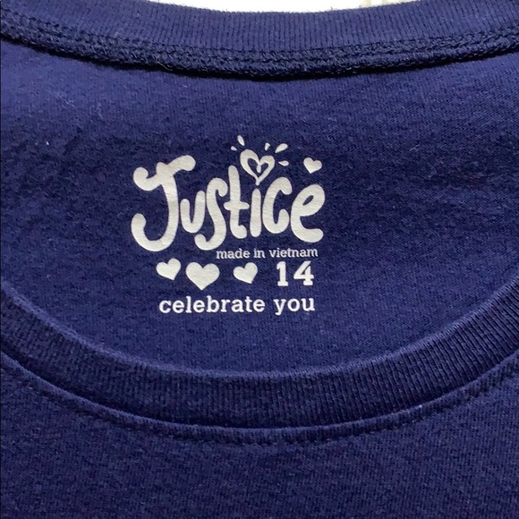 Justice Softball Short Sleeve Shirt - Picture 2 of 2